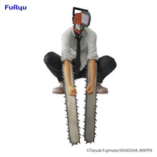 Load image into Gallery viewer, Free UK Royal Mail Tracked 24hr delivery   Striking statue of Denji (Chainsaw man form) from the popular anime series Chainsaw man. This amazing figure is launched by Good Smile Company as part of their latest FuRyu Noodle Stopper collection.  The created has created this piece meticulously, showing Denji posing in his Chainsaw man form crouching down. - Truly stunning !
