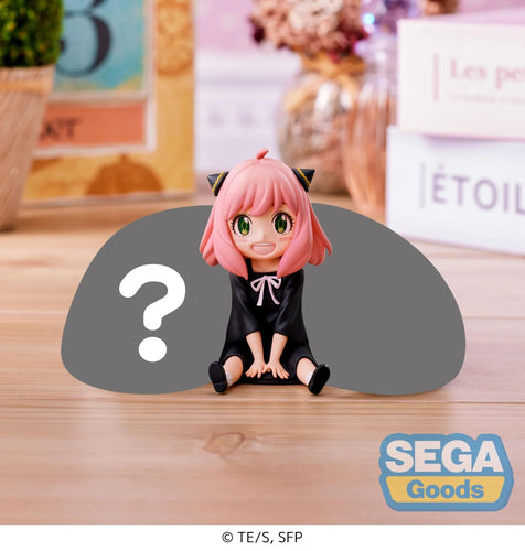 Free UK Royal Mail Tracked 24hr delivery   Amazing statue of Anya Forger and her mysterious pet (???? guess who) from the popular anime series SPY X FAMILY. This super cute statue is launched by SEGA as part of their latest PM Perching collection.   This statue of Anya is created stunningly, showing Anya posing proudly sitting beside her mysterious pet.   This PVC statue stands at 11cm tall, and packaged in a gift /collectible box from SEGA. 
