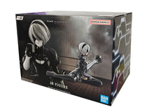 Load image into Gallery viewer, Free UK Royal Mail Tracked 24hr delivery
Stunning statue of 2B from the popular video game Nier: Automata. This amazing statue set is launched by ICHIBANSHO FIGURE as part of their latest collection. - For Glory of Mankind.
This statue set is created meticulously, showing 2B posing beautifully in her battle leather outfit, and holding the black cube (Used as both a mantra and a psychological tool, it represents the existential sacrifice, duty, and tragic irony faced by YoRHa units (2B, 9S, A2) fighting