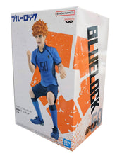 Load image into Gallery viewer, Free UK Royal Mail Tracked 24hr delivery   Remarkable statue of Rensuke Kunigami from the popular anime Blue Lock. This figure is launched by Banpresto as part of their latest collection.  This figure is created meticulously showing Rensuke Kunigami posing in game mode wearing his Japanese national team kit.   This PVC statue stands at 15cm tall, and packaged in a gift/collectible box from Bandai.  Official brand: Banpresto / Bandai

