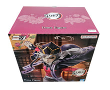 Load image into Gallery viewer, Free UK Royal Mail Tracked 24hr delivery
Stunning statue of Doma (Upper Rank Two of the Twelve Kizuki) from the popular anime series Demon Slayer. This statue is launched by ICHIBANSHO FIGURE as part of their latest collection.
This beautiful piece is created exceptionally, showing Doma captured in battle, leaping forward from the wooden floor, and holding his fans. -Stunning!
This PVC statue stands at 15cm tall, and packaged in a gift/collectible box from Bandai.
Official brand: ICHIBANSHO FIGURE /