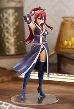 Load image into Gallery viewer, Free UK Royal Mail Tracked 24hr Delivery   Beautiful statue of Erza Scarlet from the popular anime Fairy Tail. This figure is launched by Good Smile Company as part of their latest POP UP PARADE series - Grand Magic Royale Ver.    The creator did a stunning job creating this high-detailed PVC statue of Erza, showing Erza posing elegantly in her purple uniform.  Truly Stunning !