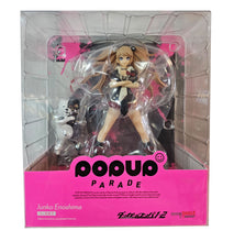 Load image into Gallery viewer, Free UK Royal Mail Tracked 24hr delivery Amazing statue of Junko Enoshima and Monokuma from the popular anime Danganronpa. This set is launched by GOOD SMILE COMPANY as part of their latest Pop Up Parade series. This stunning set is created strikingly, showing Junko Enoshima posing in her uniform with Monokuma
