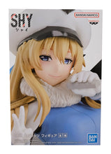 Load image into Gallery viewer, Free UK Royal Mail Tracked 24hr delivery Beautiful statue of Pepesha Andreanova (known as Spirits) from the popular anime Shy. This figure is launched by Banpresto as part of their latest collection. This statue is created exquisitely, showing Spirits posing eleagantly in her uniform. - Stunning ! This PVC statue stands at 18cm tall, and packaged in a gift/collectible box from Bandai.