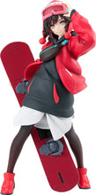 Load image into Gallery viewer, Free UK Royal Mail Tracked 24hr Delivery Striking figure of Ruby Rose from the popular anime RWBY. This statue is part of the Good Smile Company's Pop Up Parade series, and adapted from latest Ice Queendom series. The sculptor did a fabulous job creating this high-detailed PVC statue of Ruby Rose. The statue shows the Ruby posing red and black snowboarding outfit, and holding her snowboard.