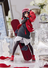 Load image into Gallery viewer, Free UK Royal Mail Tracked 24hr Delivery Striking figure of Ruby Rose from the popular anime RWBY. This statue is part of the Good Smile Company's Pop Up Parade series, and adapted from latest Ice Queendom series. The sculptor did a fabulous job creating this high-detailed PVC statue of Ruby Rose. The statue shows the Ruby posing red and black snowboarding outfit, and holding her snowboard.