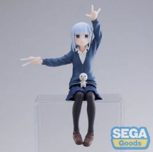 Load image into Gallery viewer, Free UK Royal Mail Tracked 24hr delivery Super cute statue of Reina Aharen from the popular anime series Aharen is Indecipherable. This figure is launched by SEGA as part of their latest PM collection. This figure is created beautifully, adapted directly from the anime, showing Reina posing in her uniform, and with her cute white plush doll on her lap. This PVC figure stands at 14 cm tall, and packaged in a gift/collectible box from SEGA.