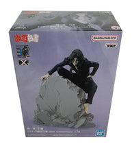 Load image into Gallery viewer, Free UK Royal Mail Tracked 24hr delivery Spectacular statue of Elder Toguro from the classic anime series Yu Yu Hakusho. This amazing figure is launched by Banpresto as part of their latest DXF collection, to celebrate the 30th anniversary of Yu Yu Hakusho. The creator did a smashing job creating this piece, showing the Elder brother of the Toguro brother (Known as Elder Toguro) posing in his dark navy blue suit, sitting on top of a rock.