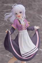 Load image into Gallery viewer, Free UK Royal Mail Tracked 24hr delivery 
Beautiful statue of Elaina from the popular anime series Wandering Witch: The Journey of Elaina. This gorgeous statue is launched by Taito figures as part of their latest Coreful collection.
This statue is sculpted meticulously, showing Elaina posing elegantly in her white blouse/pink top and dress, capturing a charming scene from the series. -Stunning!
This PVC statue stands at 18cm tall, and packaged in a gift/collectible box from Taito figures. 
Official bran