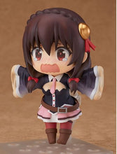 Load image into Gallery viewer, This premium nendoriod figure of Yunyun from the popular anime KonoSuba is launched by GOOD SMILE COMPANY this year as part of their latest Nendoroid series (758). The set comes with the nendoriod figure Darkness, three facial plates ( including a confident expression to display her proposing a duel with Megumin, a hesitant expression to capture her more reserved personality as well as a distressed expression with tears in her eyes).