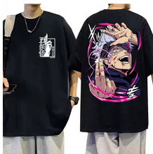 Load image into Gallery viewer, Satoru Gojo Curse Technique - Jujutsu Kaisen - Japanese Anime T-Shirt - Unisex