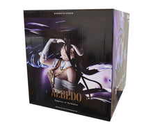 Load image into Gallery viewer, Free UK Royal Mail Tracked 24hr delivery
Spectacular statue of Albedo from the popular anime Overlord. This gorgeous statue is launched by Banpresto as part of their latest Evolve line collection - Empress of Darkness.
This beautiful statue is created in immense detail, showing Albedo posing elegantly in her white dress and resting on her wings. -Stunning!
This PVC statue stands at 34cm tall, and packaged in a gift/collectible box from Bandai.
Official brand: Banpresto / Bandai
EAN: 4983164300260
Ex