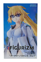 Load image into Gallery viewer, Free UK Royal Mail Tracked 24hr delivery Beautiful statue of Jeanne D 'ARC' from the popular anime Fate / Grand Order. This figure is launched by SEGA as part of their latest FIGURIZM collection. This statue of the famous Archer Class servant Jeanne D 'ARC' is created in immense detail, showing Jeanne posing elegantly in her swimsuit, with her zipper/jacket and holding her hoop. - Truly stunning ! This PVC statue stands at 23cm tall, and packaged in a gift/collectible box from SEGA.