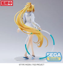 Load image into Gallery viewer, Free UK Royal Mail Tracked 24hr delivery Beautiful statue of Jeanne D 'ARC' from the popular anime Fate / Grand Order. This figure is launched by SEGA as part of their latest FIGURIZM collection. This statue of the famous Archer Class servant Jeanne D 'ARC' is created in immense detail, showing Jeanne posing elegantly in her swimsuit, with her zipper/jacket and holding her hoop. - Truly stunning ! This PVC statue stands at 23cm tall, and packaged in a gift/collectible box from SEGA.