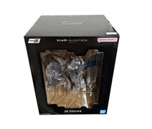 Load image into Gallery viewer, Free UK Royal Mail Tracked 24hr delivery
Exceptional statue of 2B (YoRHa No. 2 Type B) and her loyal pod 042 from the popular video Nier: Automata. This amazing statue set is launched by Ichibansho Figure as part of their latest collection - Another.
This statue set is created meticulously, showing 2B posing beautifully in her battle gear, standing on top of the rock (base included), holding her sword, with her pod 042 beside her. - Stunning !