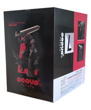 Load image into Gallery viewer, Free UK Royal Mail Tracked 24hr delivery
This dominance statue of Guts from the popular anime series Berserk is released by Good Smile Company as part of their latest L line (bigger size) collection. Those new lines of L statues will give anime fans a new sense of excitement.
The creators has really took their time creating this piece, sculpted in fine detail, showing Guts posing in his Berserker Armour, holding his sword, and sitting on a cliff. His appearance from the cover illustration of the manga's