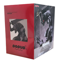 Load image into Gallery viewer, Free UK Royal Mail Tracked 24hr delivery
This dominance statue of Guts from the popular anime series Berserk is released by Good Smile Company as part of their latest L line (bigger size) collection. Those new lines of L statues will give anime fans a new sense of excitement.
The creators has really took their time creating this piece, sculpted in fine detail, showing Guts posing in his Berserker Armour, holding his sword, and sitting on a cliff. His appearance from the cover illustration of the manga's