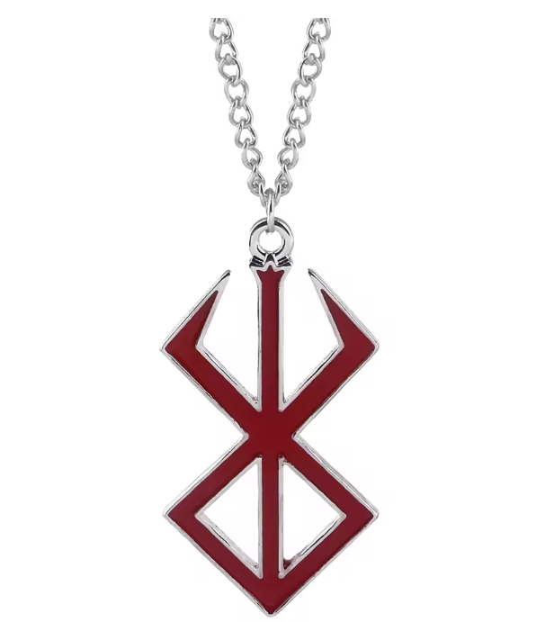 Berserk The Brand of Sacrifice Necklace – Crimson Red – Animehood UK
