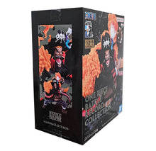 Load image into Gallery viewer, Free UK Royal Mail Tracked 24hr delivery
Remarkable statue of Marshall D. Teach (Known as Blackbeard) from the legendary anime series ONE PIECE. This amazing statue is launched by Banpresto as part of their latest Battle Record Collection.
This statue is created in immense detail, showing Blackbeard posing in battle, in his pirates outfit. -Sculpted in immense detail.
This PVC statue stands at 11cm tall, and packaged in a beautiful gift/collectible box from Bandai.
Official brand: Bandai / Banprest