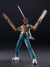 Load image into Gallery viewer, Free UK Royal Mail Tracked 24hr Delivery
Spectacular figure (Full set) of Denji in his Chainsaw Man form from the popular anime Chainsaw Man. This premium figure set is launched by Tamashii Nations as part of their latest S.H.Figuarts collection. Adapted from the latest movie - REZE ARC.
The set comes with the premium articulated figure of Chainsaw Man (14 point articulation), two additional pair of hands, and additional facial plate.
The figure stands at 15cm tall, packaged in a window display box