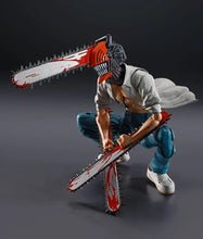Load image into Gallery viewer, Free UK Royal Mail Tracked 24hr Delivery
Spectacular figure (Full set) of Denji in his Chainsaw Man form from the popular anime Chainsaw Man. This premium figure set is launched by Tamashii Nations as part of their latest S.H.Figuarts collection. Adapted from the latest movie - REZE ARC.
The set comes with the premium articulated figure of Chainsaw Man (14 point articulation), two additional pair of hands, and additional facial plate.
The figure stands at 15cm tall, packaged in a window display box