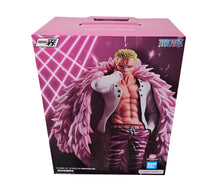 Load image into Gallery viewer, Free UK Royal Mail Tracked 24hr delivery
Astounding statue of Donquixote Doflamingo from the legendary anime ONE PIECE. This awesome figure is launched by ICHIBANSHO FIGURE as part of their latest Masterlise collection.
The creator has finished this piece in excellent fashion, showing Donquixote Doflamingo posing stunningly in his iconic pink feather coat. -Stunning!
This PVC statue stands at 26cm tall, and packaged in a gift/collectible box from Bandai.
Official brand: ICHIBANSHO FIGURE / Bandai
E