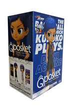 Load image into Gallery viewer, Free UK Royal Mail Tracked 24hr delivery   Super cute figure of Daiki Aomine from the popular anime series Kurokos Basketball. This figure is launched by Banpresto as part of their latest Q Posket collection.  This Q Posket figure of Daiki Aomine is created beautifully. Adapted from the anime showing Aomine posing in his team uniform.    This PVC statue stands at 14cm tall, and packaged in a gift collectible box from Bandai.
