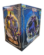 Load image into Gallery viewer, Free UK Royal Mail Tracked 24hr delivery Spectacular statue of Dark Magician from the legendary anime YU-GI-OH!. This stunning figure is launched by "First 4 Figures" as part of their latest edition. The sculptors has completed this piece in excellent fashion, showing the classic Dark Magician in Blue Edition. - Truly Stunning. This 12'' PVC statue (29cm) is packaged in a premium collectible huge box from First 4 Figures.