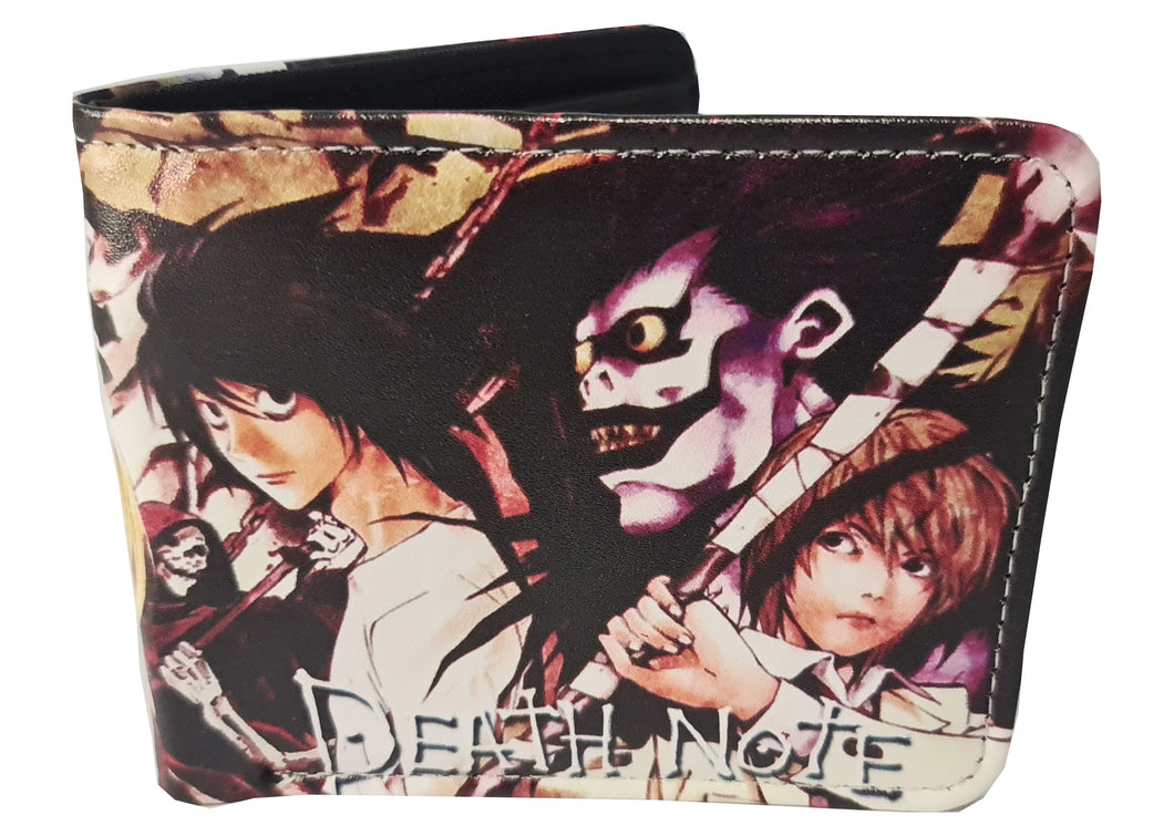 Death Note Anime Wallet - Premium PVC Leather - Unisex