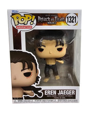 Load image into Gallery viewer, Free UK Royal Mail Tracked 24hr Delivery
Amazing Pop vinyl figure from Funko POP Animation. This figure of Eren from the classic anime series Attack On Titan stands at 9cm tall. The figure is packaged in a window display box by Funko.
Official brand: Funko