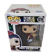 Load image into Gallery viewer, Free UK Royal Mail Tracked 24hr Delivery Amazing Pop vinyl figure from Funko POP Animation. This figure of Faye Valentine from the classic anime series Coboy Bebop stands at 9cm tall. The figure is packaged in a window display box by Funko. Official brand: Funko EAN: 889698580212 Excellent gift for any Cowboy Bebop fan.