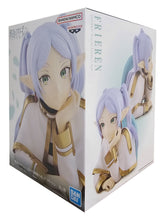 Load image into Gallery viewer, Free UK Royal Mail Tracked 24hr delivery
Beautiful statue of Frieren from the popular anime series Frieren: Beyond Journey's End. This charming statue is launched by Banpresto as part of their latest collection.
This statue is created stunningly, showing Freiren posing elegantly leaning forward from her chair.
This PVC statue stands at 14cm tall, and packaged in a gift/collectible box from Bandai.
Official brand: Banpresto / Bandai
EAN: 4983164899795
Excellent gift for any Frieren: Beyond Journey