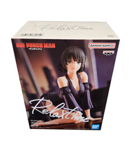 Load image into Gallery viewer, Free UK Royal Mail Tracked 24hr delivery Elegant figure of Fubuki (Known as the Hellish Blizzard) from the popular anime ONE PUNCH MAN. This statue is launched by Banpresto as part of their latest Relax Time series. The sculptor creator this piece in excellent fashion, brought the character to life. Showing Fubuki posing elegantly in her nightdress. - Stunning ! This PVC Statue stands at 11cm tall, and packaged in a gift/collectible box from Bandai.