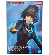 Load image into Gallery viewer, Free UK Royal Mail Tracked 24hr delivery
Remarkable statue of Fubuki (known by her hero alias Blizzard of Hell) from the popular anime series One Punch Man.
This statue is created in excellent fashion showing Fubuki posing elegantly in battle mode. - Stunning!
This PVC statue stands at 18cm tall, and packaged in a gift/collectible box from Bandai.
Official brand: Bandai / Banpresto
EAN: 4983164889659
Excellent gift for any One Punch Man fan.
This is not a toy but a collectible object for adults