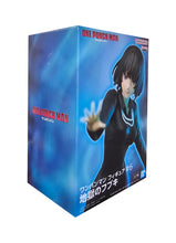 Load image into Gallery viewer, Free UK Royal Mail Tracked 24hr delivery
Remarkable statue of Fubuki (known by her hero alias Blizzard of Hell) from the popular anime series One Punch Man.
This statue is created in excellent fashion showing Fubuki posing elegantly in battle mode. - Stunning!
This PVC statue stands at 18cm tall, and packaged in a gift/collectible box from Bandai.
Official brand: Bandai / Banpresto
EAN: 4983164889659
Excellent gift for any One Punch Man fan.
This is not a toy but a collectible object for adults