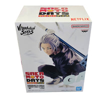 Load image into Gallery viewer, Free UK Royal Mail Tracked 24hr delivery
Striking statue of Gaku from the popular anime series Sakamoto Days. This amazing statue is launched by Banpresto as part of their latest Vibration stars collection.
The creator has sculpted this piece in excellent fashion, showing Gaku posing in battle, and holding his mace (known as boom hammer). -Stunning!
This PVC statue stands at 14cm tall, and packaged in a gift/collectible box from Bandai.
Official brand: Banpresto / Bandai
EAN: 4983164296228
Excellen