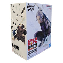 Load image into Gallery viewer, Free UK Royal Mail Tracked 24hr delivery
Striking statue of Gaku from the popular anime series Sakamoto Days. This amazing statue is launched by Banpresto as part of their latest Vibration stars collection.
The creator has sculpted this piece in excellent fashion, showing Gaku posing in battle, and holding his mace (known as boom hammer). -Stunning!
This PVC statue stands at 14cm tall, and packaged in a gift/collectible box from Bandai.
Official brand: Banpresto / Bandai
EAN: 4983164296228
Excellen