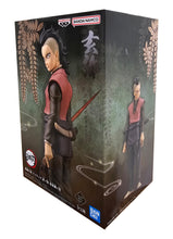 Load image into Gallery viewer, Cool figure of Genya Shinazugawa from the popular anime series Demon Slayer. This figure is launched by Banpresto as part of their latest Kimetsu no Yaiba collection.
The creator did an fantastic job producing this wonderful piece, showing Genya posing with his gun and sword attached on his back.
This detailed PVC/ABS statue of Genya stands at 17cm tall and comes in a premium gift box from Bandai.