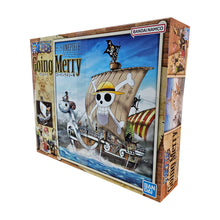 Load image into Gallery viewer, Free UK Royal Mail Tracked 24hr delivery Stunning model kit of the famous pirate ship "GOING MERRY" from the legendary anime ONE PIECE. This model kit is launched by Bandai as part of their latest collection. Going Merry is the first full-size ship own by the straw hat pirates. This model kit also included mini figures of the full straw hat team. The ship is created beautifully, easy to assemble and no glue required.