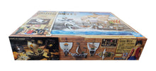 Load image into Gallery viewer, Free UK Royal Mail Tracked 24hr delivery Stunning model kit of the famous pirate ship "GOING MERRY" from the legendary anime ONE PIECE. This model kit is launched by Bandai as part of their latest collection. Going Merry is the first full-size ship own by the straw hat pirates. This model kit also included mini figures of the full straw hat team. The ship is created beautifully, easy to assemble and no glue required.