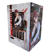 Load image into Gallery viewer, Free UK Royal Mail Tracked 24hr delivery
Spectacular statue of Hayato Suō from the popular anime Wind Breaker. This amazing statue is launched by Ichibansho Figure as part of their latest Masterlise collection - Stardust Crusaders.
This beautiful statue is created exceptionally, showing Hayato Suo posing elegantly sitting in this chair, with a gentle smile.-Stunning
This PVC statue stands at 15cm tall, and packaged in a gift/collectible box from Bandai.
Official brand: Ichibansho Figure / Bandai
EAN: