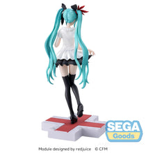 Load image into Gallery viewer, Free UK Royal Mail Tracked 24hr delivery Stunning statue of Hatsune Miku (Global Vocaloid Superstar). This figure is launched by Good Smile Company and SEGA as part of their latest Luminasta collection - Project Diva Mega 39's. The creator has completed this in amazing fashion, showing Hatsune Miku posing elegantly in her white short sleeve dress.