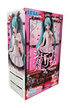 Load image into Gallery viewer, Free UK Royal Mail Tracked 24hr delivery Stunning statue of Hatsune Miku (Global Vocaloid Superstar). This figure is launched by Good Smile Company and SEGA as part of their latest Luminasta collection - Project Diva Mega 39's. The creator has completed this in amazing fashion, showing Hatsune Miku posing elegantly in her white short sleeve dress.