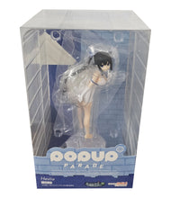 Load image into Gallery viewer, Stunning statue of Hestia from the popular anime Is It Wrong to Pick Up Girls in a Dungeon. This beautiful figure is launched by Good Smile Company as part of their latest Pop Up Parade collection.  This figure is created beautifully, showing Hestia (kind and energetic Goddess) posing stunningly in her white dress - Truly stunning !
