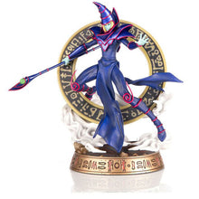 Load image into Gallery viewer, Free UK Royal Mail Tracked 24hr delivery Spectacular statue of Dark Magician from the legendary anime YU-GI-OH!. This stunning figure is launched by "First 4 Figures" as part of their latest edition. The sculptors has completed this piece in excellent fashion, showing the classic Dark Magician in Blue Edition. - Truly Stunning. This 12'' PVC statue (29cm) is packaged in a premium collectible huge box from First 4 Figures.
