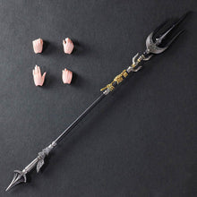 Load image into Gallery viewer, Free UK Royal Mail Tracked 24hr delivery
Glorious statue of Lunafreya Nox Fleuret (Known as Luna) from the legendary fantasy role-playing video game Final Fantasy XV. This spectacular statue is launched by Square Enix as part of their latest collection.
This statue is created stunningly, showing Lunafreya Nox Fleuret posing beautifully in her white dress. Her famous Trident (Trident of the Oracle) is also included. The statue is fully articulated (6 point articulation), and the shoulder joints use a new