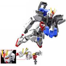 Load image into Gallery viewer, Free UK Royal Mail Tracked 24hr delivery
Stunning model of the classic STRIKE GUNDAM from the legendary anime series GUNDAM. This model is launched by Bandai as part of their latest BANDAI HOBBY collection.
This model of STRIKE GUNDAM (GAT-X105) is designed perfectly, contains all the accessories in the kit for the user to assemble the whole model together. The fully assembled figures allow 14 point articulation and weapon included.