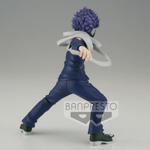 Load image into Gallery viewer, Free UK Royal Mail Tracked 24hr delivery
Striking statue of Hitoshi Shinso from the popular anime series My Hero Academia. This stunning piece is launch by Banpresto as part of their latest Amazing Heroes collection - vol.18
This statue is created amazingly, showing Hitoshi Shinso posing in Pro Hero suit, and his "Capturing weapon" around his neck (a long cloth scarf made from steel wire alloy woven with carbon nanofibers). -Stunning!
This PVC figure stands at 16cm tall, and packaged in a gift / coll