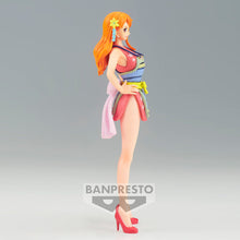 Load image into Gallery viewer, Free UK Royal Mail Tracked 24hr delivery
Elegant statue of Nami from the legendary anime series ONE PIECE. This fabulous statue is launched by Banpresto as part of their latest DFX collection - The Grandline Lady - vol.8.
The creator did a spectacular job with this piece, showing Nami posing beautifully in her dress and plated body armour. - Stunning !