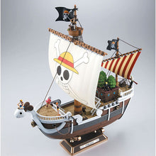 Load image into Gallery viewer, Free UK Royal Mail Tracked 24hr delivery Stunning model kit of the famous pirate ship "GOING MERRY" from the legendary anime ONE PIECE. This model kit is launched by Bandai as part of their latest collection. Going Merry is the first full-size ship own by the straw hat pirates. This model kit also included mini figures of the full straw hat team. The ship is created beautifully, easy to assemble and no glue required.